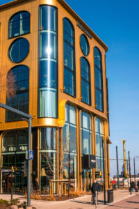 Tallina. Zelta māja Rotermana kvartālā.